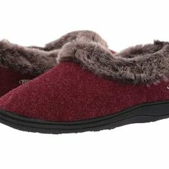 Acorn Chinchilla Collar Clog WOMEN'S FOOTWEAR