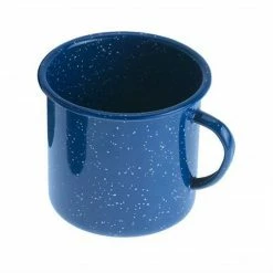 GSI Outdoors GSI Enamel Stainless Mug Blue CAMPING GEAR