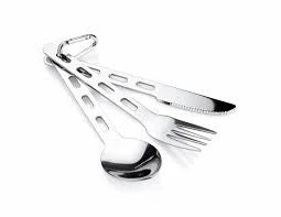 GSI Outdoors CAMPING GEAR GSI Stainless 3pc. Cutlery