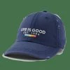 Life Is Good HATS LIG Rainbow Blocks Sunwashed