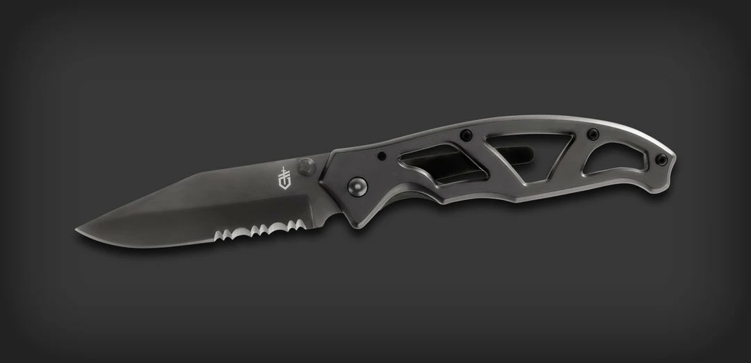 Peregrine Outfitters TOOLS & KNIVES Paraframe I Serrated Ti