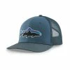 Patagonia Apparel HATS Patagonia Fitz Trout Hat Mid