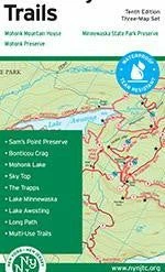 NY/NJ Trail Conference BOOKS & MAPS Shawangunk Trails Map 2016