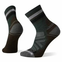 Smartwool Hike LC Striped Crew SOCKS